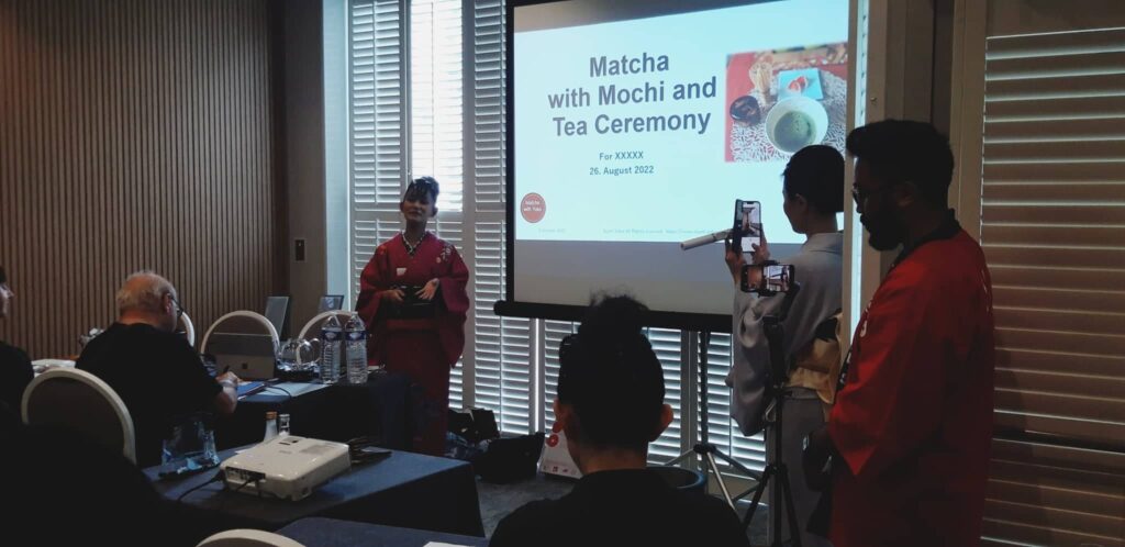 Matcha Workshop at Salon du Sake
