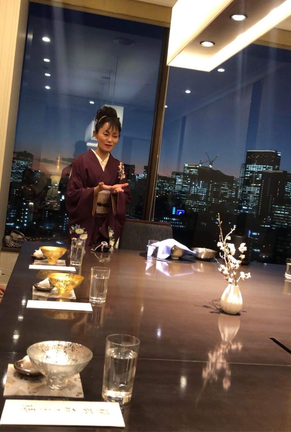 Teezeremonie in Tokio im Jahr 2024 Januar Teil 2